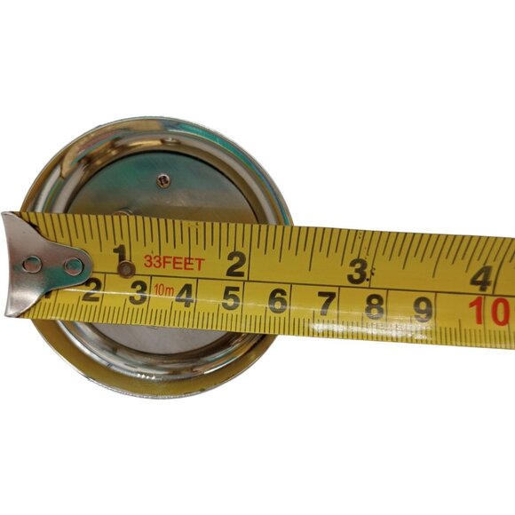 2006 Lenox Disney Christmas Bell Winnie the Pooh Santa Silver Plated Holiday - Picture 13 of 16